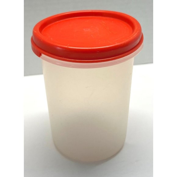 Tupperware Modular Mates 1606-05 with Lid 1607-4 Vintage 15 oz Storage Container - Picture 7 of 9